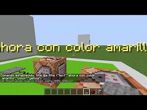 ¿Cómo poner títulos y subtítulos en Minecraft? (Rápido y Fácil) || MARLON