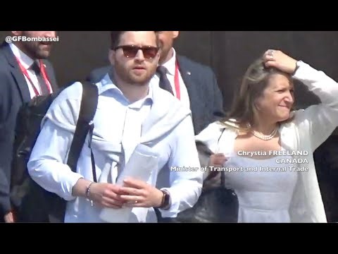 BILDERBERG MEETING 2025 - Canadian Minister of Transport and Internal Trade Chrystia Freeland