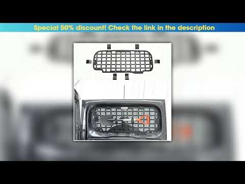 Unboxing Tailgate Window Organizer Tactical Molle Panel CGZ Modular Storage Racks For Suzuki Jimny•