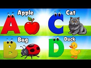 Alphabet Song For Preschoolers | Abc Song Learn The Alphabet | Phonics Song Nursery Rhymes