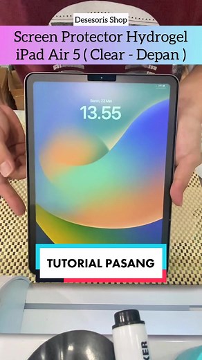 Tutorial: How to Install Hydrogel Screen Protector on iPad