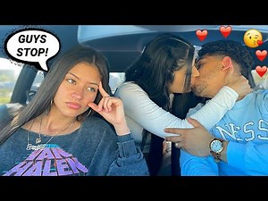 Being PDA In FRONT Of LITTLE SISTER To See How She Reacts!!