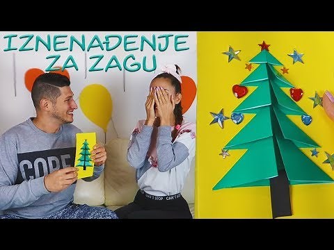 NOVOGODISNJA 3D CESTITKA ❤ DIY