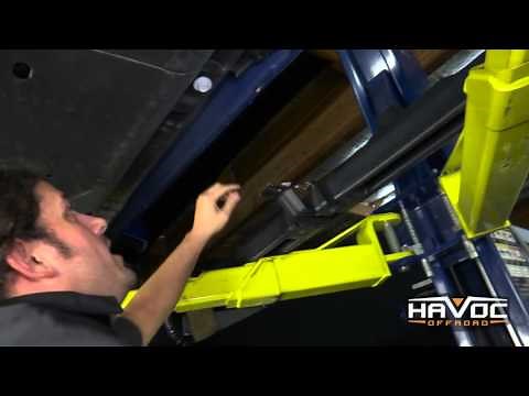 How to remove factory running boards from a Jeep JKU - HavocOffroad.com