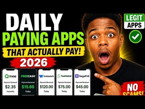 Best Apps That Pay You Daily in 2026 (Realistic Earnings Guide)