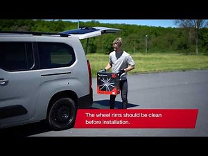 Wheel cover installation