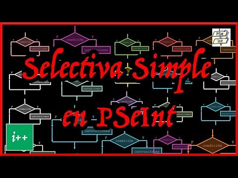 ▷ Estructura SELECTIVA SIMPLE en PSeInt