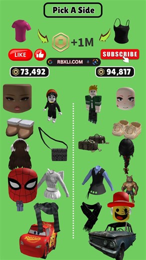 pick a side of Roblox 🖤