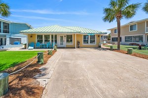 Panama City Beach Vacation Rental | Sandy Shores Escape! Private Home with Putting Green, Fire Pit, Beach Gear, Bicycles, Kayaks, & More | East End | Home Rental