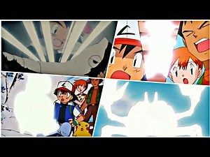 Ash all Kanto Evolution| Pidgeotto evolves into pidgeott