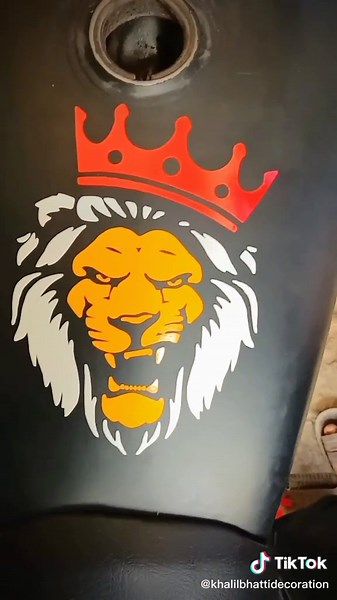 Lion Sticker for Tanki Design Video