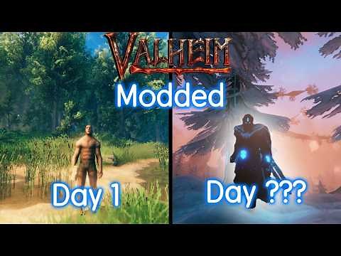 I Put All Of Valheim's Best Mods Into One ModPack - (Full Movie)