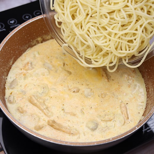 When I make chicken and pasta like this, everyone asks me for the recipe | My CookBook