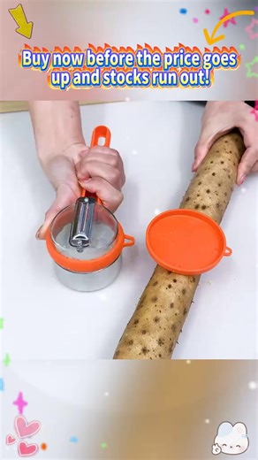 1.4M views · 11K reactions |  My god, why didn’t I find this sooner?! The New Kitchen Fruit & Veggie Peeler with Built-In Storage Box 李 peels quickly and cleanly without hurting your hands or making a mess ‍✨ All the peels go straight into the box—just empty it when you’re done. No more bending over the trash can! Super convenient for every kitchen  | Messengei-USA | Facebook