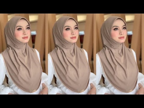 DIY! Amira instant hijab cutting and stitching tutorial | hijab making at home