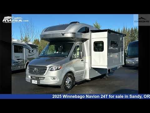 Spectacular 2025 Winnebago Navion 24T Class C RV For Sale in Sandy, OR | RVUSA.com