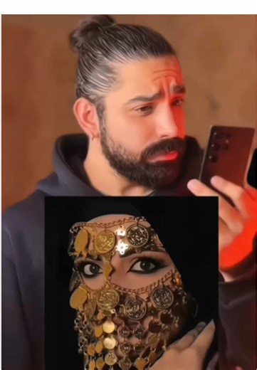 How to cover hair face beard in Gemini AI effect Gemini AI hair face cover filter TikTok Luxurious AI photo with covered hair and face AI effect that covers hair, face, beard with gold veil Arabic traditional veil AI portrait Gemini AI hair face cover tutorial TikTok How to create luxurious AI photo with covered hair Step-by-step AI portrait with gold veil How to get the hijab & gold veil AI effect #capcut #capcutpioneer