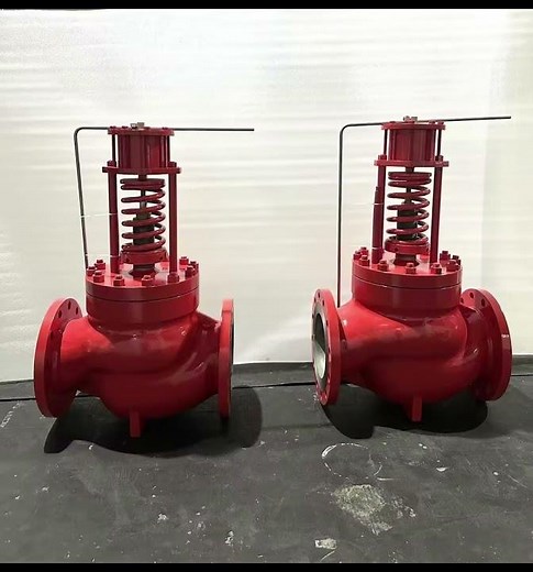 DN400 PN25 Self-Operated Pressure Regulator | C5 Marine Paint Standard | THINKTANK