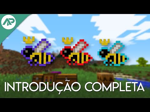 Abelhas do Forestry, uma Introdução! | Forestry Tutorial | Modded Minecraft
