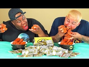 BLAZIN BUFFALO WILD WINGS CHALLENGE!!!!! $10,000 CASH BET!!