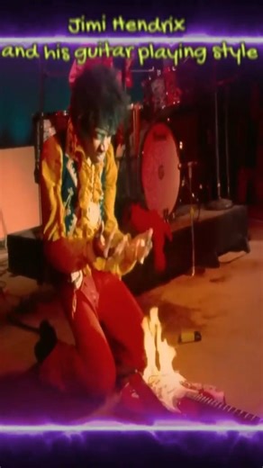 The Wild Guitar Style of Jimi Hendrix #shorts #jimihendrix