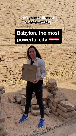 Exploring Babylon, the most powerful city of the ancient world. Iraq is the cradle of civilization. There is so much to see as a tourist in Iraq #iraq #iraqtravel #traveltok #visiteverycountry #everycountry #travelvlog #travel #travellife #iraqitiktok