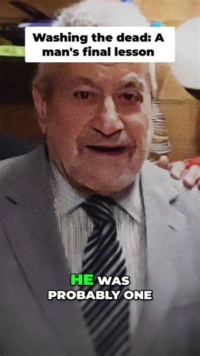 Washing him the way he taught me. Broke down because I realized that's why he taught me. #Grief #Loss #Family #Tradition #Community