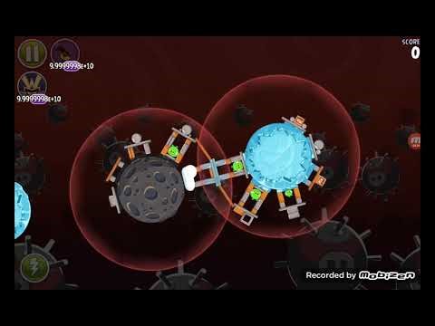 Angry Birds space Cosmic Madness Danger zone All levels Gameplay