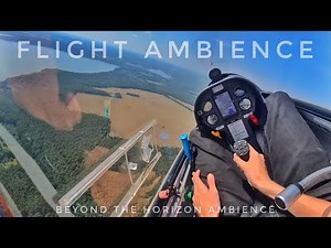 POV Glider Flight – LS4 Sailplane Ambience with Stunning Aerial Views