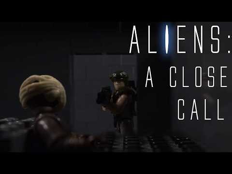 Aliens: A Close Call (Mega Aliens Stop Motion)