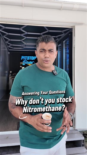 Another question answered 👇 Why don’t we stock nitromethane? If you have any questions, let us know in the comments, DM, or message us — and we’ll answer them! #FastFuels #FuelledByFRF #Q&A