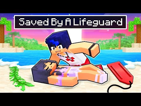 Saved by a LIFEGUARD in Minecraft!