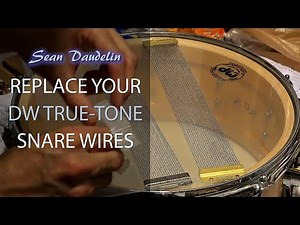 Replacing Your DW Snare Wires
