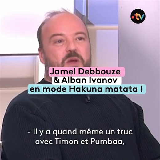 😂 "Physiquement, dans la vraie vie, on ressemble à Timon et Pumbaa et on est un duo !" Jamel et Alban chantent Hakuna Matata ✨ | C à vous