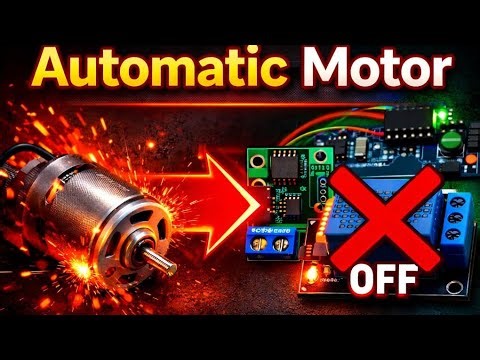 How to Measure DC Motor Current with ACS712 & Automatically Shut It Down! (Arduino Tutorial)