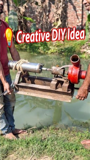CREATE Your Own SUBMERSIBLE Water Pump! #experiment #reels #shortvideo