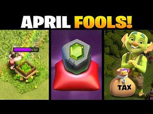 History of April Fools Pranks in Clash of Clans