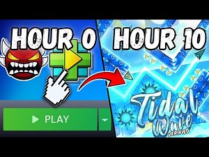 I Played A Geometry Dash DEMON As My First Level