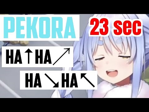 Pekora Can't Breathe From Laughing.【HA↗HA↘HA↗】【ENG/Hololive】
