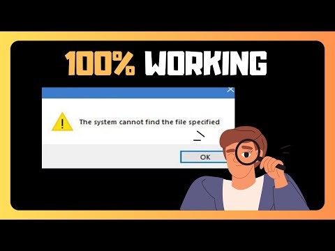 EASY FIX For The System Cannot Find The File Specified In Windows 11