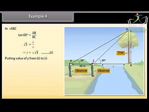 Class 10 MATHS || Chapter Some Applications of Trignometry || CBSE