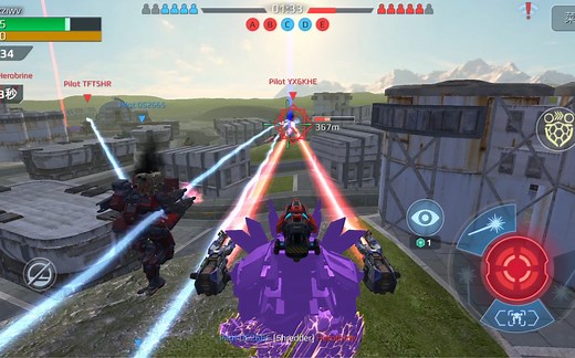 War Robots 【最新机器人Fenrir—永久护盾】_哔哩哔哩_bilibili