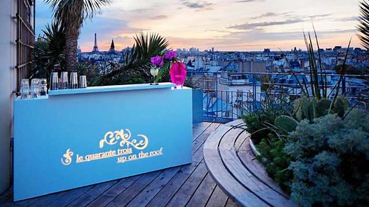 43 up on the Roof - Rooftop bar Paris