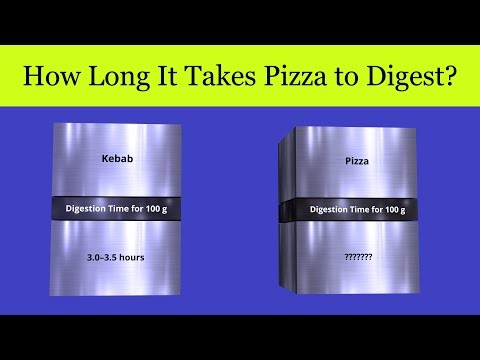 Digestion Time of Different Foods