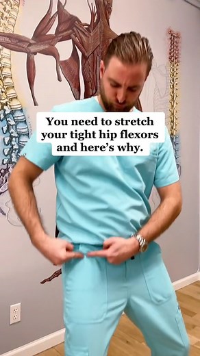 Tight hip flexors may be why your lower back hurts 😬😬🤭 #hipflexorstretch #hipflexors #NYCchiro #GetAdjustedNow #LearnOnTikTok #backpainrelief | Dr. Alex