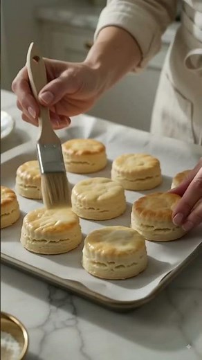 Classic English Scones with Clotted Cream & Strawberry Jam.