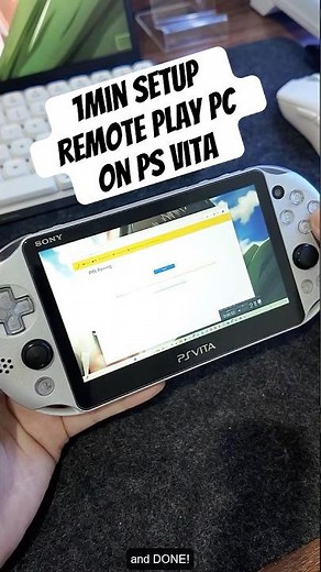 1min tutorial - Setup Remote Play PC on Vita