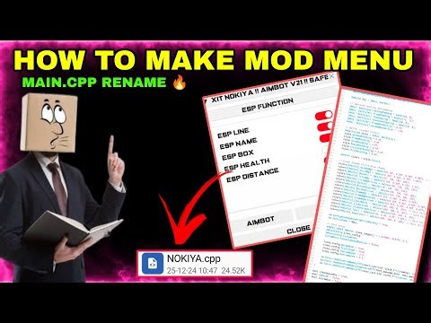 HOW TO MAKE SRC CREATE HACK । FF MOD MENU SRC 🤯 FF MAKE HACK 🔥🔥 ii