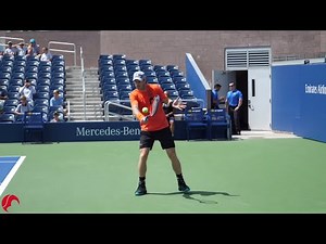 Andy Murray Slice Backhand Slow Motion HD