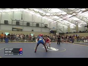 74 Consi of 8 #1 - Andrew Fogarty (Bison WC) vs. Stacey Davis (Wolfpack WC)